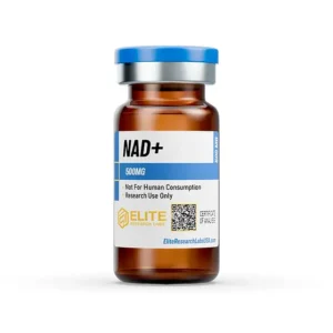 NAD+ 500mg research compound vial by Elite Research Labs