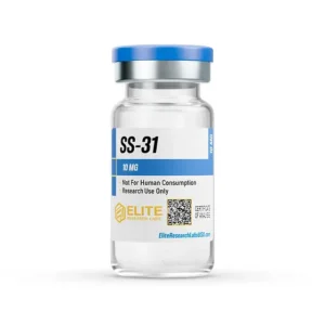 SS-31 10mg research peptide vial by Elite Research Labs